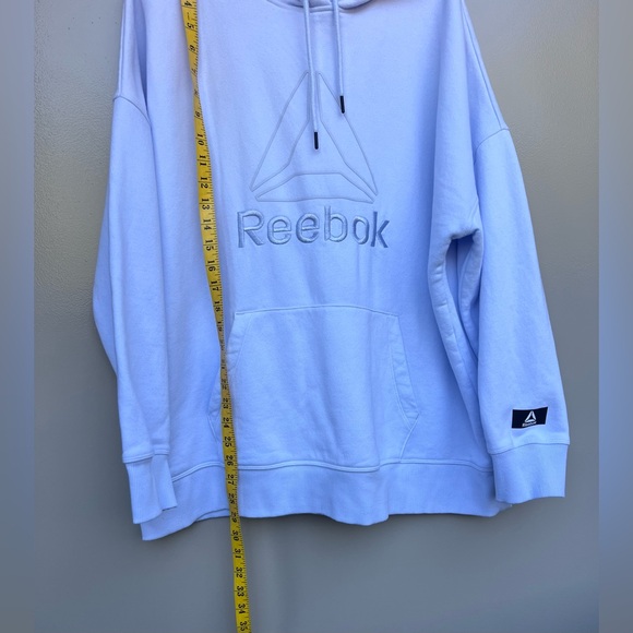 Reebok Hoodie XXL Oversized Streetwear Casual Pullover NWOT Gorpcore Skater Y2K - Picture 12 of 13